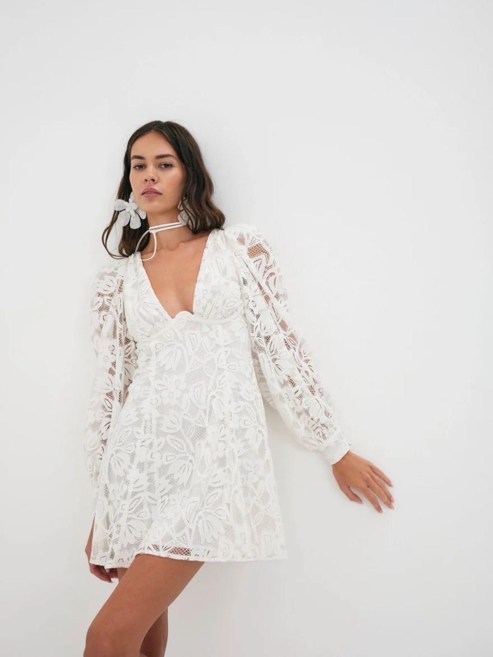 For Love and Lemons Maureen Mini Dress - S